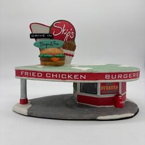 Holiday Time Fiber Optic Retro Diner 2005 Collection Battery Operated LED Light